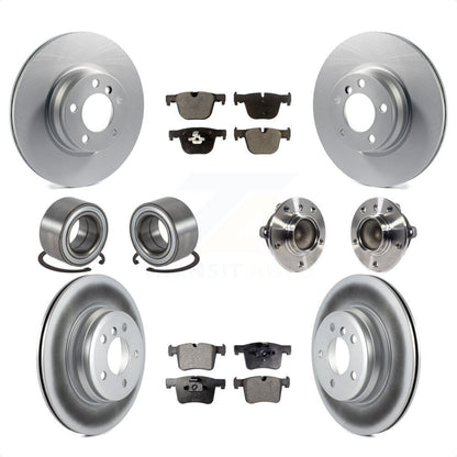 [Avant + Arrière] Kit d'ensemble roulement de roue et moyeu pour BMW 428i Gran Coupe sans Blue Painted Calipers KBB-113798 par Transit Auto