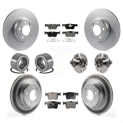 [Avant + Arrière] Kit d'ensemble roulement de roue et moyeu pour BMW 328i 428i 228i sans Blue Painted Calipers KBB-113800 par Transit Auto