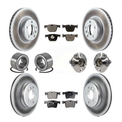 [Avant + Arrière] Kit d'ensemble roulement de roue et moyeu pour BMW 435i 335i Gran Coupe sans Blue Painted Calipers KBB-113801 par Transit Auto