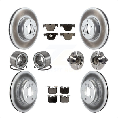 [Avant + Arrière] Kit d'ensemble roulement de roue et moyeu pour BMW 340i 435i Gran Coupe ActiveHybrid 3 sans Blue Painted Calipers KBB-113802 par Transit Auto