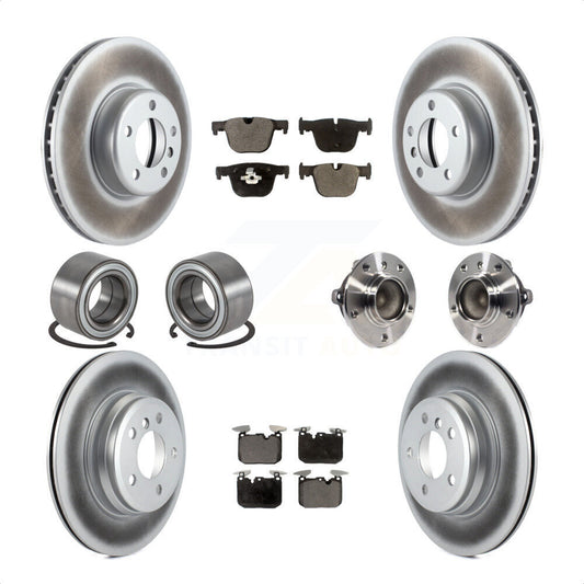 [Avant + Arrière] Kit d'ensemble roulement de roue et moyeu pour BMW 340i 435i Gran Coupe ActiveHybrid 3 sans Blue Painted Calipers KBB-113802 par Transit Auto