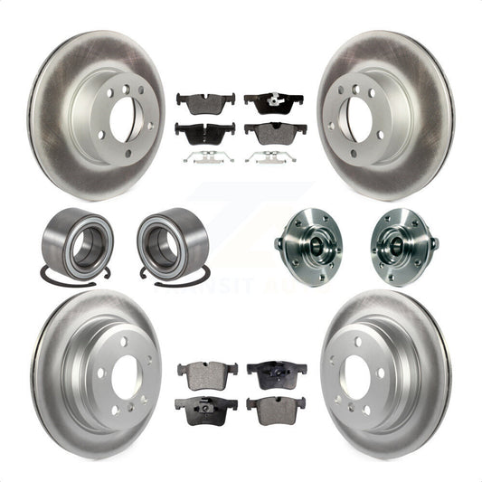 [Avant + Arrière] Kit d'ensemble roulement de roue et moyeu pour BMW 328i xDrive 320i 428i Gran Coupe 328d GT KBB-113806 par Transit Auto