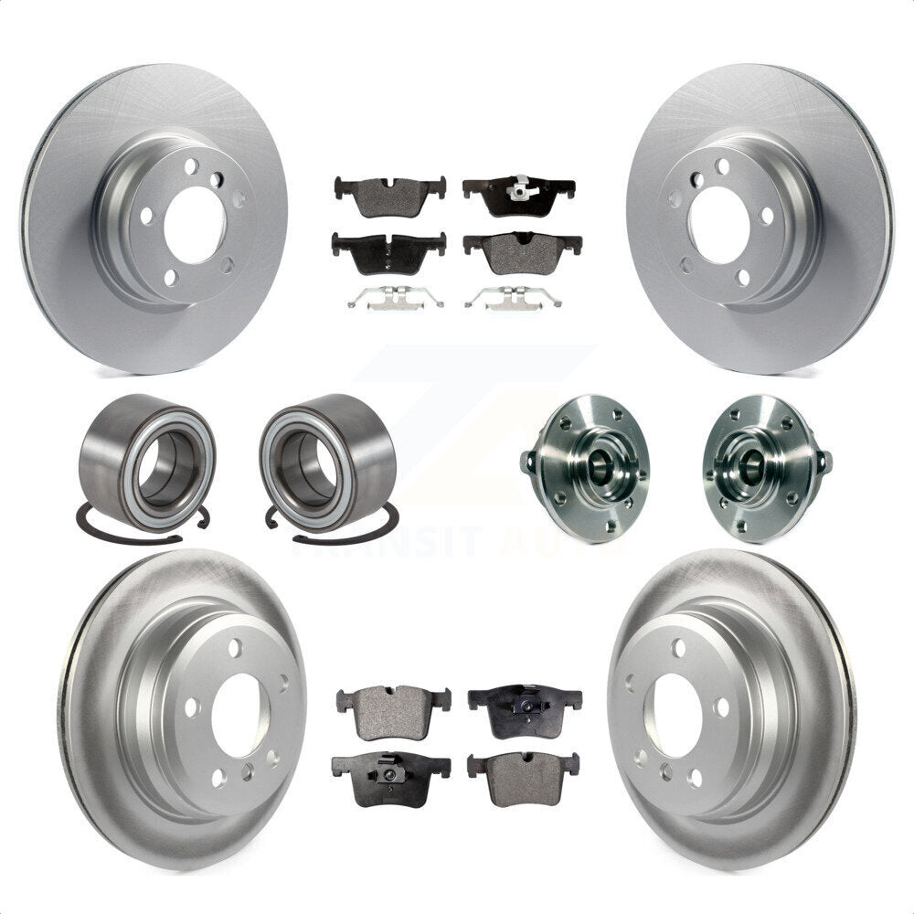 [Avant + Arrière] Kit d'ensemble roulement de roue et moyeu pour BMW 328i xDrive 428i Gran Coupe sans Blue Painted Calipers KBB-113810 par Transit Auto