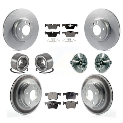 [Avant + Arrière] Kit d'ensemble roulement de roue et moyeu pour 2015-2016 BMW 228i xDrive sans Blue Painted Calipers KBB-113811 par Transit Auto
