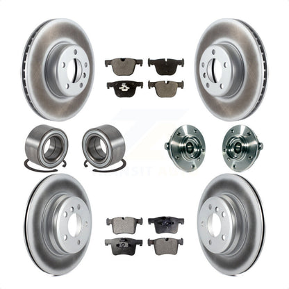 [Avant + Arrière] Kit d'ensemble roulement de roue et moyeu pour BMW 335i xDrive 435i GT Gran Coupe sans Blue Painted Calipers KBB-113812 par Transit Auto