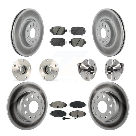 [Avant + Arrière] Kit d'ensemble roulement de roue et moyeu pour 2015-2018 Volkswagen GTI sans Performance Package KBB-113831