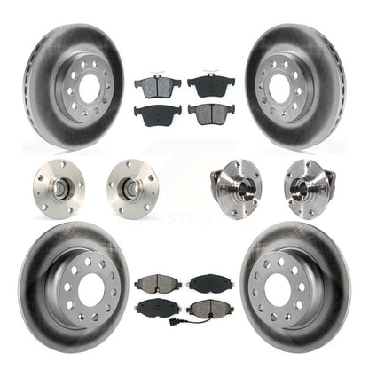 [Avant + Arrière] Kit d'ensemble roulement de roue et moyeu pour 2016 Audi A3 Sedan avec FWD 2.0L avec 85mm Bearing Outer Diameter KBB-113832