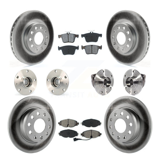 [Avant + Arrière] Kit d'ensemble roulement de roue et moyeu pour 2016 Audi A3 Sedan avec FWD 2.0L avec 85mm Bearing Outer Diameter KBB-113832