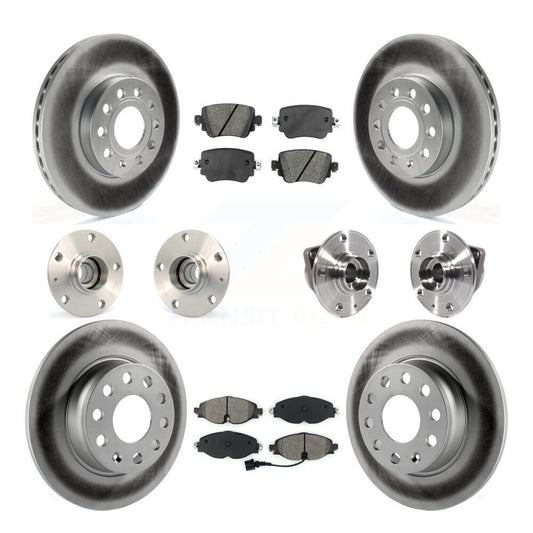 [Avant + Arrière] Kit d'ensemble roulement de roue et moyeu pour Volkswagen Golf SportWagen KBB-113833