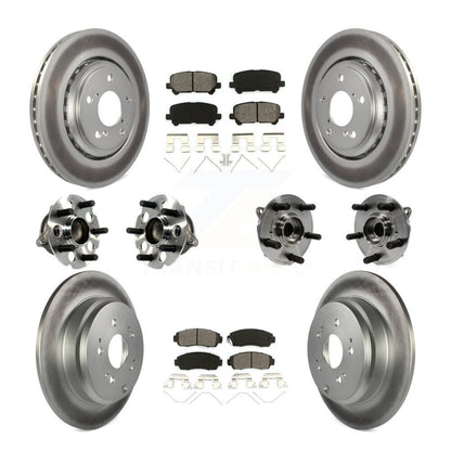 [Avant + Arrière] Kit d'ensemble roulement de roue et moyeu pour 2015-2017 Honda Odyssey KBB-113835