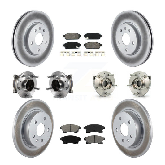 [Avant + Arrière] Kit d'ensemble roulement de roue et moyeu pour 2014-2015 Chevrolet Cruze GAS engine avec 16" Factory Wheels KBB-113840