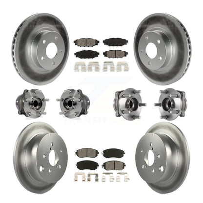 [Avant + Arrière] Kit d'ensemble roulement de roue et moyeu pour Subaru Impreza KBB-113844