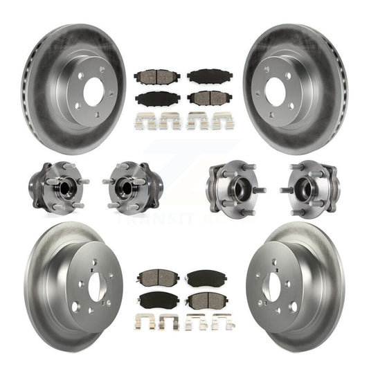 [Avant + Arrière] Kit d'ensemble roulement de roue et moyeu pour Subaru Impreza KBB-113844