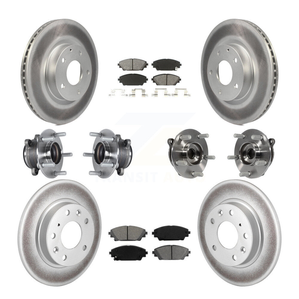 [Avant + Arrière] Kit d'ensemble roulement de roue et moyeu pour Mazda 3 Sport 2.5L KBB-113847