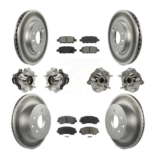 [Avant + Arrière] Kit d'ensemble roulement de roue et moyeu pour Nissan Rogue Sport Qashqai KBB-113849