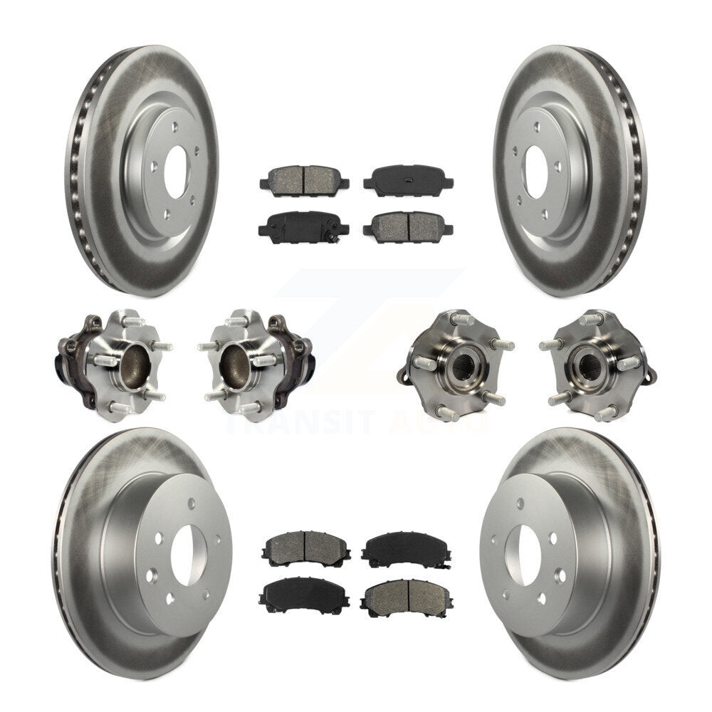 [Avant + Arrière] Kit d'ensemble roulement de roue et moyeu pour Nissan Rogue KBB-113850