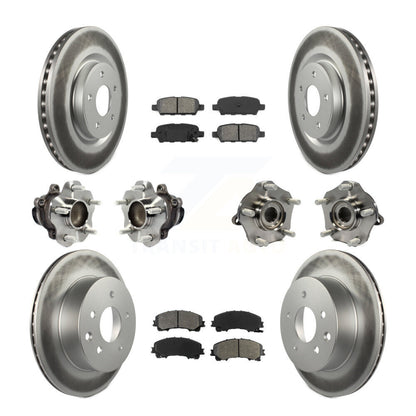 [Avant + Arrière] Kit d'ensemble roulement de roue et moyeu pour Nissan Rogue KBB-113850