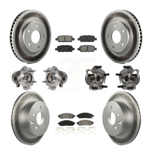 [Avant + Arrière] Kit d'ensemble roulement de roue et moyeu pour Nissan LEAF KBB-113851