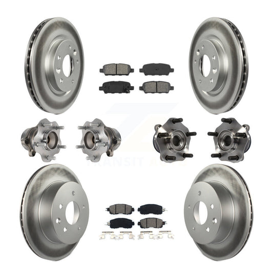 [Avant + Arrière] Kit d'ensemble roulement de roue et moyeu pour Nissan LEAF KBB-113853