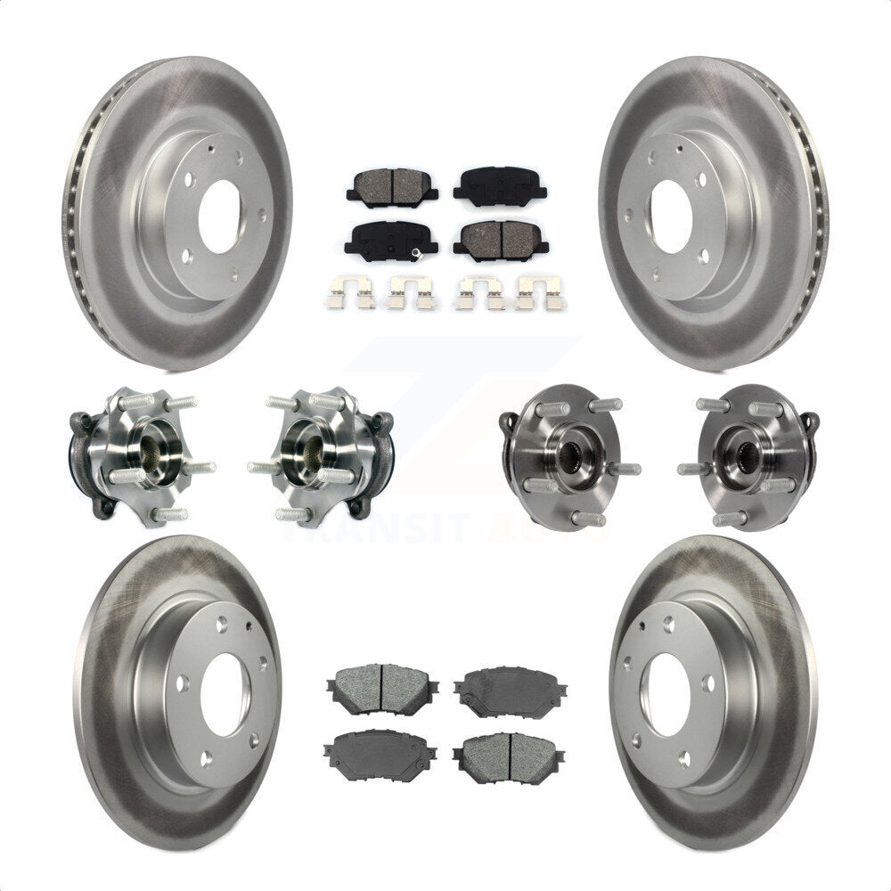 [Avant + Arrière] Kit d'ensemble roulement de roue et moyeu pour Mazda 3 Sport 2.5L KBB-113854 par Transit Auto