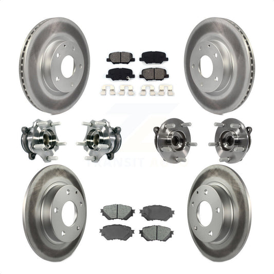 [Avant + Arrière] Kit d'ensemble roulement de roue et moyeu pour Mazda 3 Sport 2.5L KBB-113854 par Transit Auto