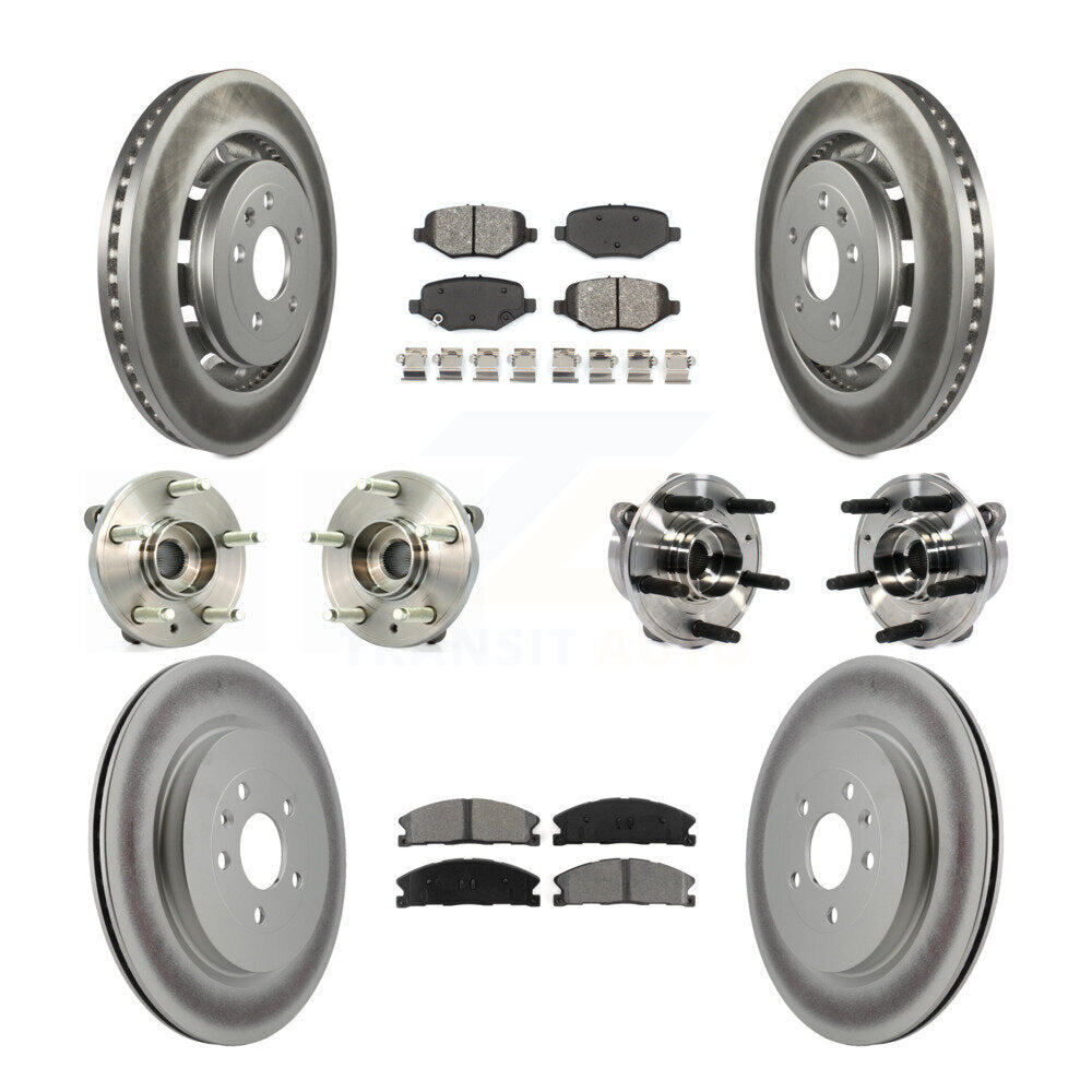 [Avant + Arrière] Kit d'ensemble roulement de roue et moyeu pour Ford Taurus Police Interceptor Sedan Special Service KBB-113860
