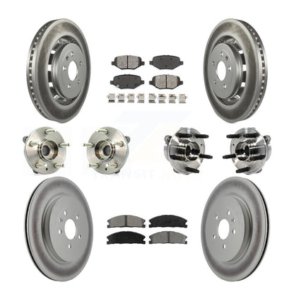 [Avant + Arrière] Kit d'ensemble roulement de roue et moyeu pour Ford Taurus Police Interceptor Sedan Special Service KBB-113860