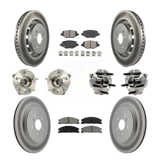 [Avant + Arrière] Kit d'ensemble roulement de roue et moyeu pour Ford Taurus Police Interceptor Sedan Special Service KBB-113860