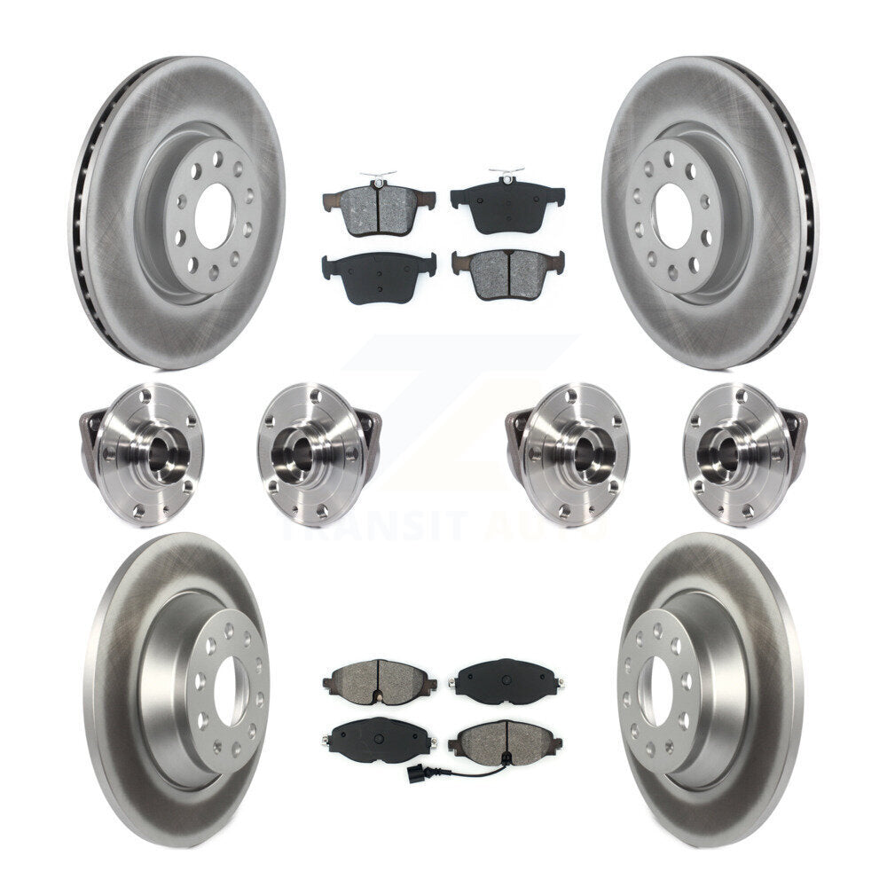 [Avant + Arrière] Kit d'ensemble roulement de roue et moyeu pour Audi TT Quattro KBB-113863