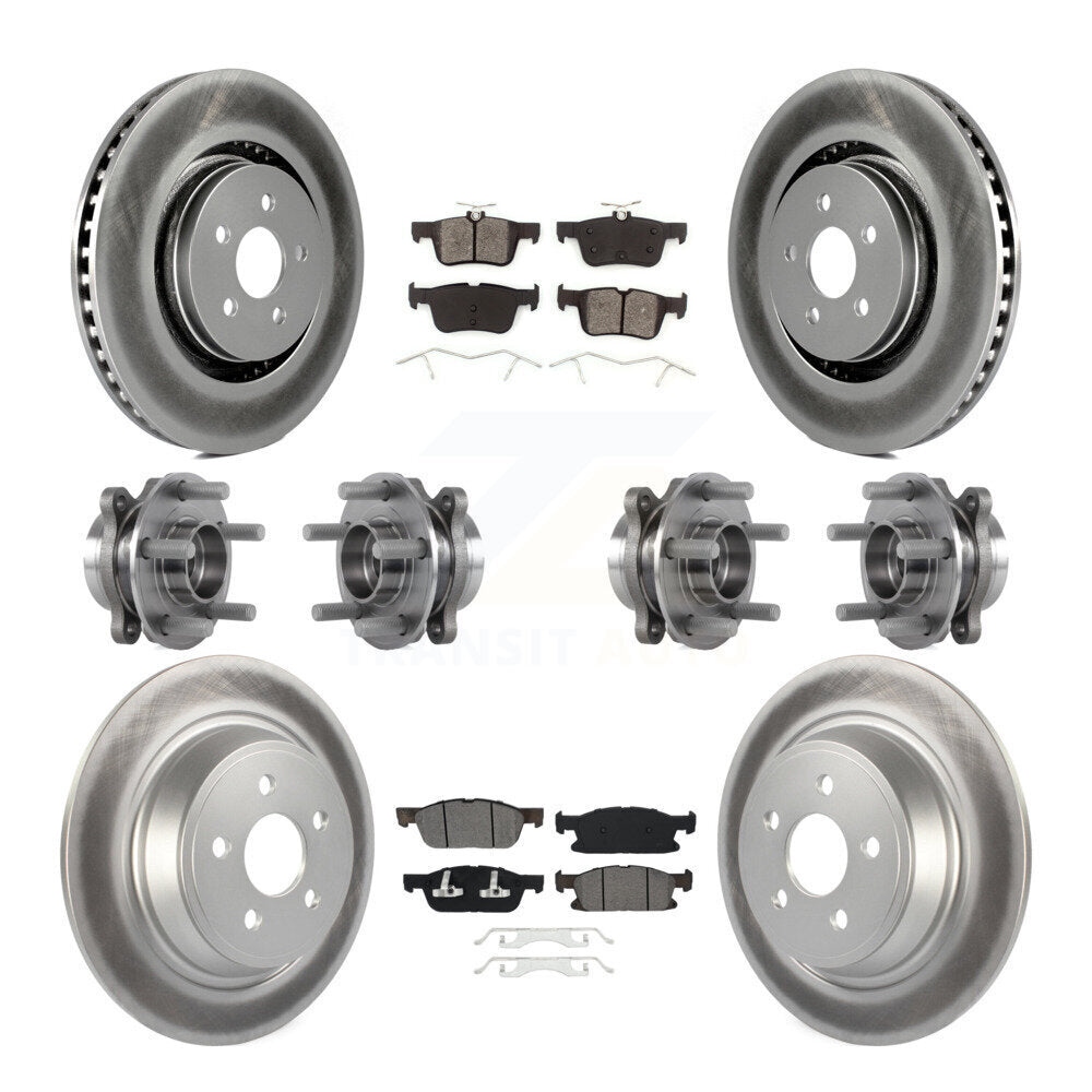 [Avant + Arrière] Kit d'ensemble roulement de roue et moyeu pour Ford Edge Lincoln MKX AWD KBB-113865