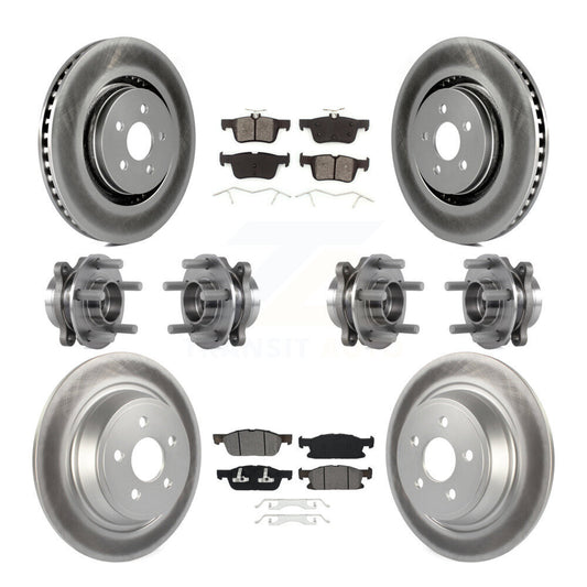 [Avant + Arrière] Kit d'ensemble roulement de roue et moyeu pour Ford Edge Lincoln MKX AWD KBB-113865