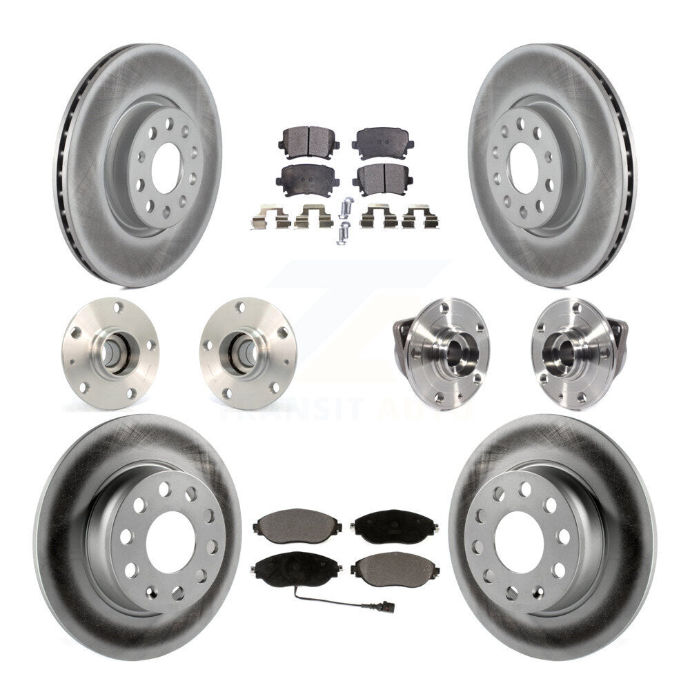 [Avant + Arrière] Kit d'ensemble roulement de roue et moyeu pour 2015 Volkswagen GTI avec Performance Package KBB-113911