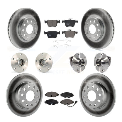 [Avant + Arrière] Kit d'ensemble roulement de roue et moyeu pour 2016 Audi A3 Sedan avec FWD 2.0L avec 85mm Bearing Outer Diameter KBB-113914