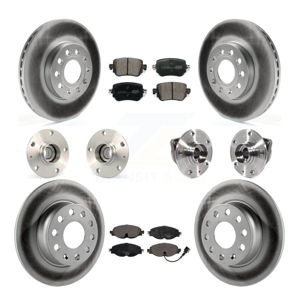 [Avant + Arrière] Kit d'ensemble roulement de roue et moyeu pour Volkswagen Golf SportWagen KBB-113915