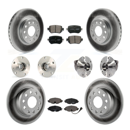 [Avant + Arrière] Kit d'ensemble roulement de roue et moyeu pour Volkswagen Golf SportWagen KBB-113915