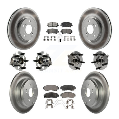[Avant + Arrière] Kit d'ensemble roulement de roue et moyeu pour 2011-2014 Honda Odyssey KBB-113916