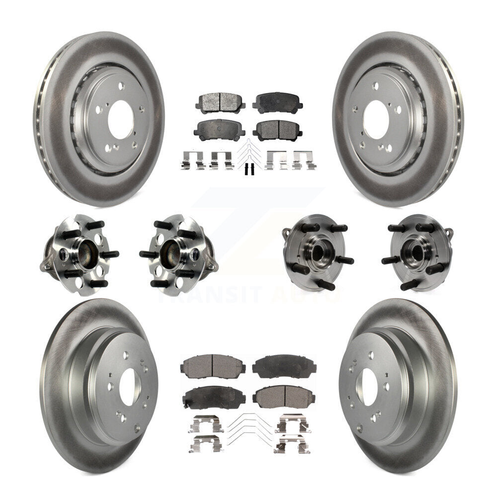 [Avant + Arrière] Kit d'ensemble roulement de roue et moyeu pour 2015-2017 Honda Odyssey KBB-113917