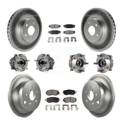[Avant + Arrière] Kit d'ensemble roulement de roue et moyeu pour Subaru Impreza KBB-113928