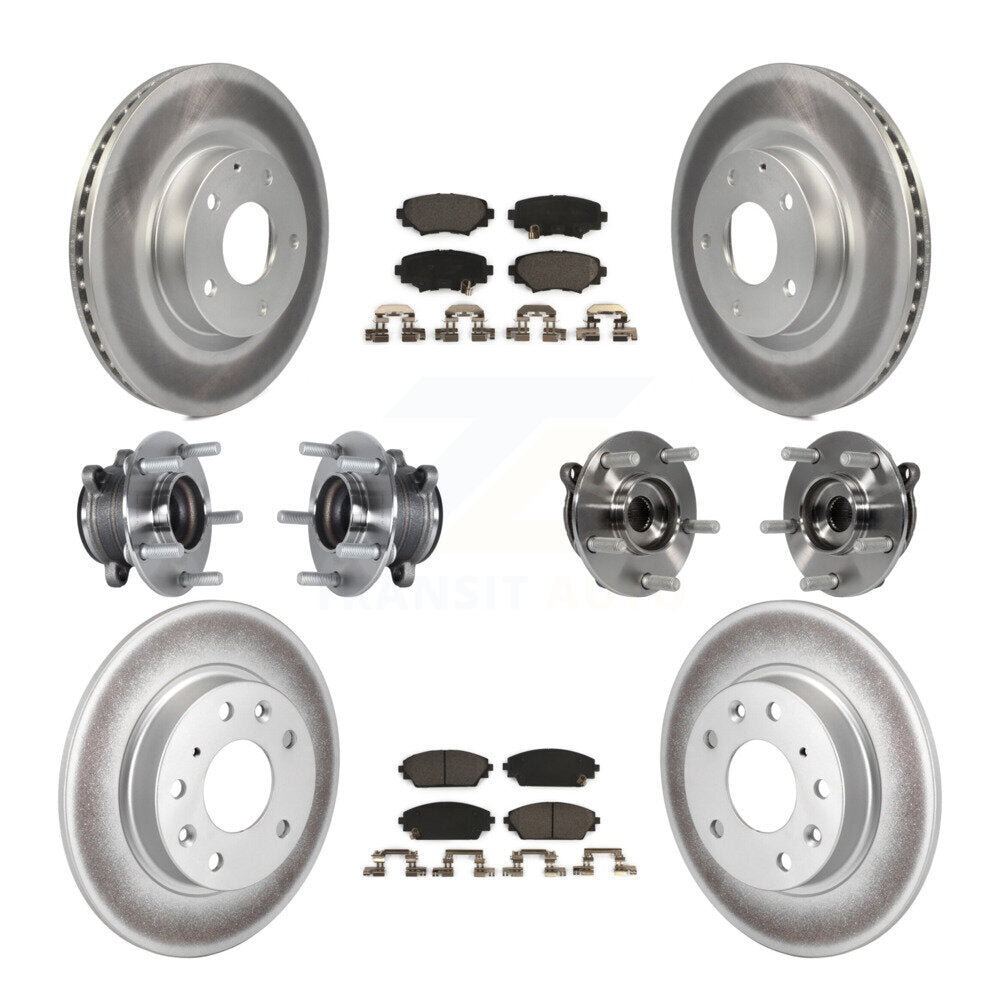 [Avant + Arrière] Kit d'ensemble roulement de roue et moyeu pour Mazda 3 Sport 2.5L KBB-113932
