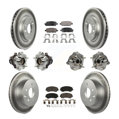 [Avant + Arrière] Kit d'ensemble roulement de roue et moyeu pour Nissan Rogue Sport Qashqai KBB-113934