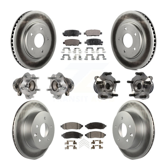 [Avant + Arrière] Kit d'ensemble roulement de roue et moyeu pour Nissan LEAF KBB-113936