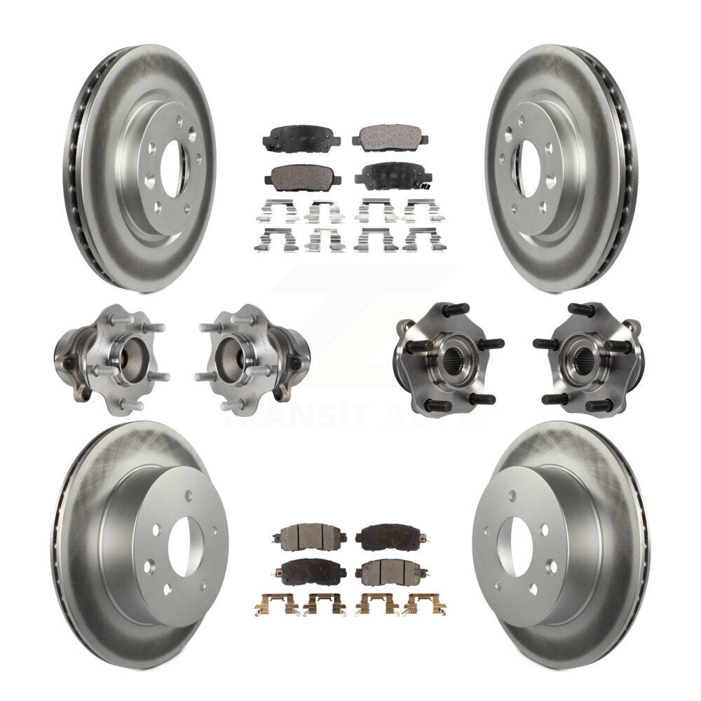 [Avant + Arrière] Kit d'ensemble roulement de roue et moyeu pour Nissan LEAF KBB-113938