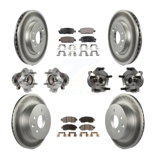 [Avant + Arrière] Kit d'ensemble roulement de roue et moyeu pour Nissan LEAF KBB-113938