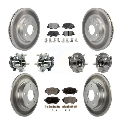 [Avant + Arrière] Kit d'ensemble roulement de roue et moyeu pour Mazda 3 Sport 2.5L KBB-113939 par Transit Auto