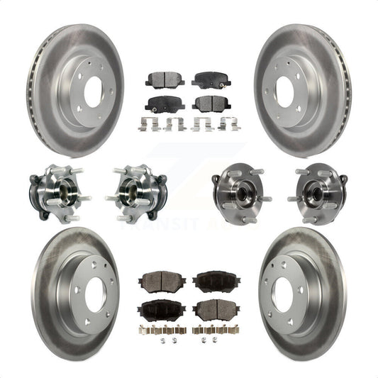 [Avant + Arrière] Kit d'ensemble roulement de roue et moyeu pour Mazda 3 Sport 2.5L KBB-113939 par Transit Auto