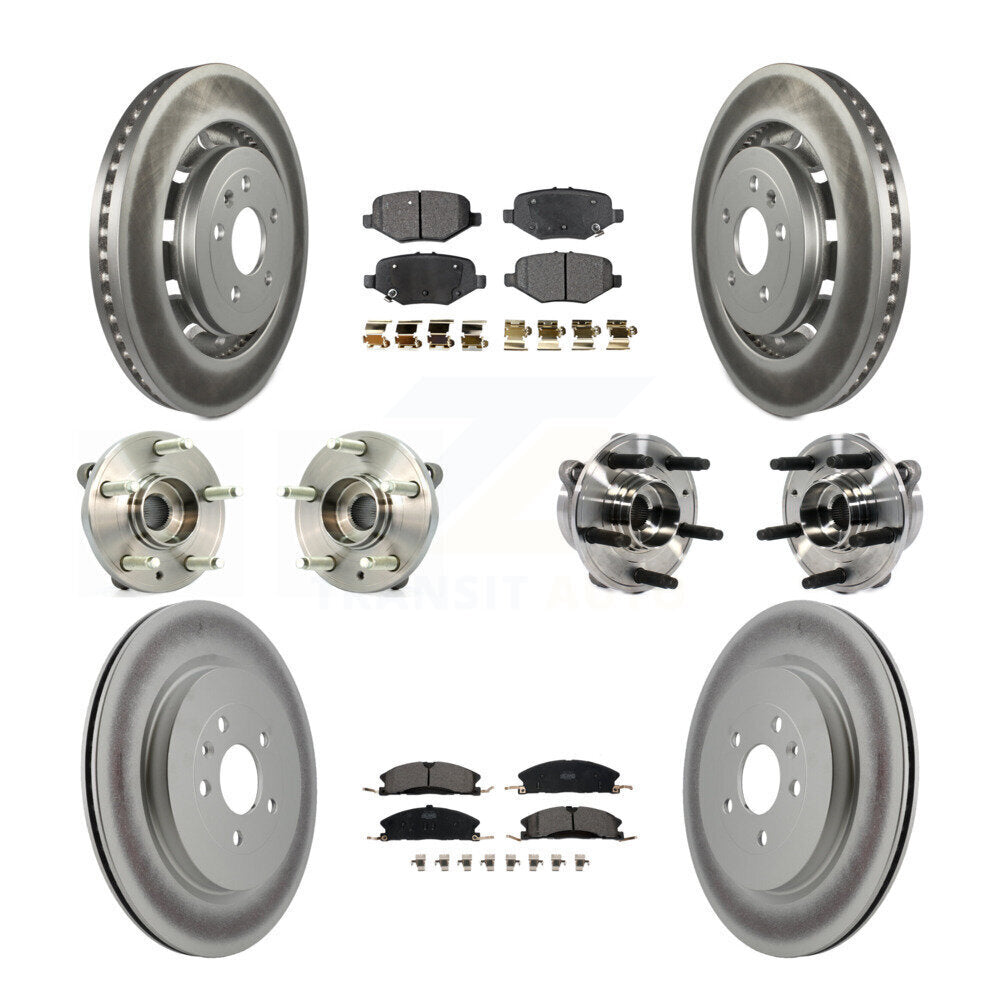 [Avant + Arrière] Kit d'ensemble roulement de roue et moyeu pour Ford Taurus Police Interceptor Sedan Special Service KBB-113952