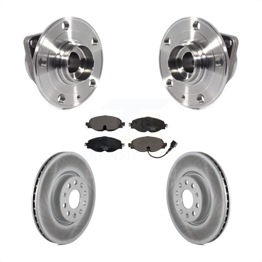 [Avant] Kit d'ensemble roulement de roue et moyeu pour Volkswagen GTI Audi Golf Alltrack A3 Sportback e-tron TT Quattro KBB-113981 par Transit Auto