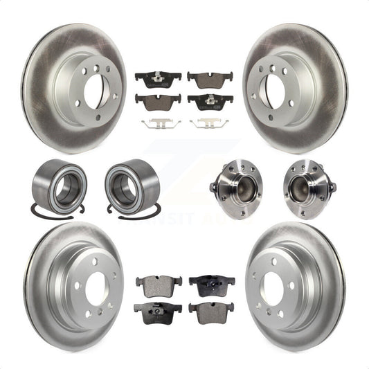 [Avant + Arrière] Kit d'ensemble roulement de roue et moyeu pour BMW 428i 328i Gran Coupe sans Blue Painted Calipers KBB-114015 par Transit Auto