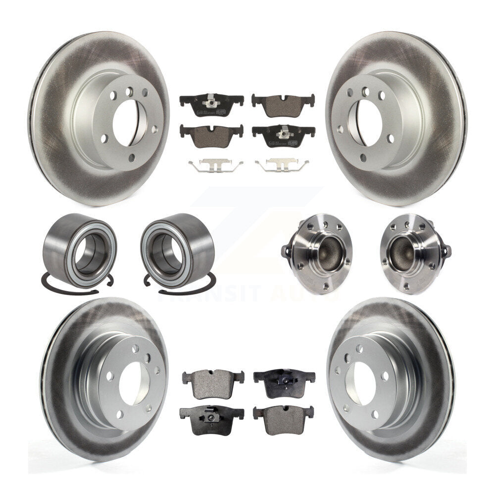 [Avant + Arrière] Kit d'ensemble roulement de roue et moyeu pour BMW 328i 428i 228i 320i 328d KBB-114016