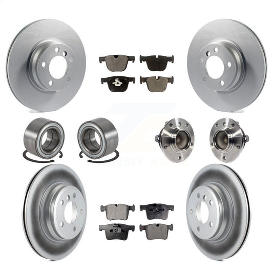 [Avant + Arrière] Kit d'ensemble roulement de roue et moyeu pour BMW 428i Gran Coupe sans Blue Painted Calipers KBB-114017 par Transit Auto